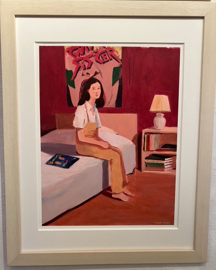 安藤巨樹さん個展「風景と人」
（ギャラリーハウスMAYA）
とても素晴らしかったです！
安藤さんスタイルを堪能してきました。<a href="/Ndhnaoki/">安藤巨樹（あんどうなおき）</a>
今週末11/29(土)までです。