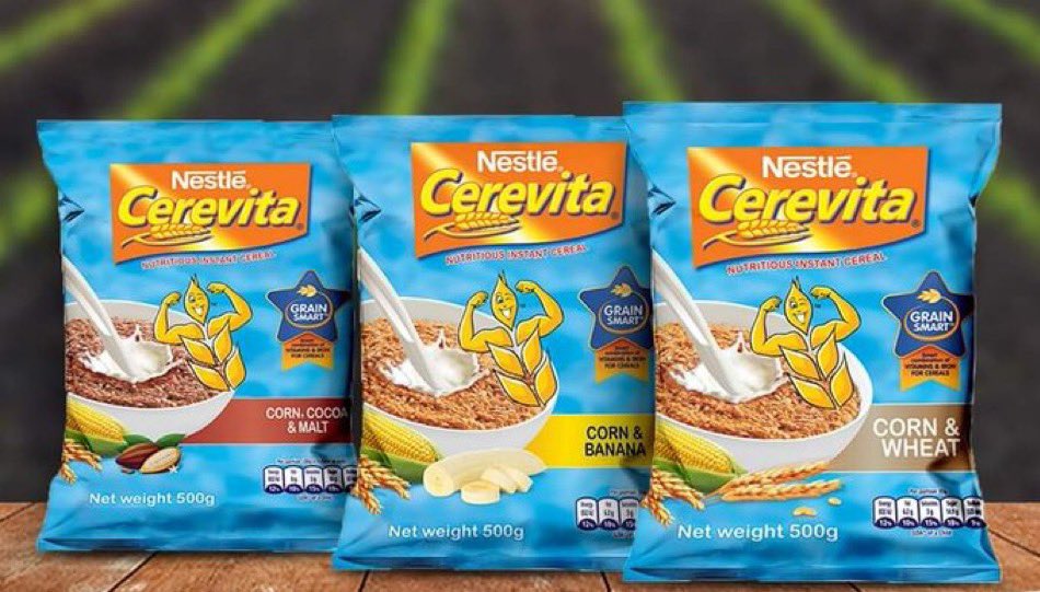 Cerevita is made in Zimbabwe.

Developed jointly by Nestlé Zimbabwe and global Nestlé R&amp;D teams, the brand is manufactured at Nestlé’s Harare facility using locally sourced ingredients. 

A true “Africa-for-Africa” product.