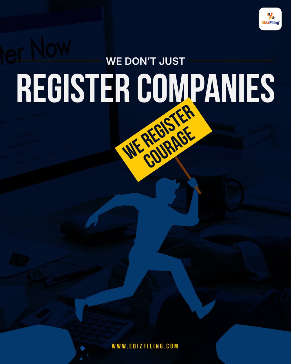 ebizfilingindia's tweet photo. Every company starts with a moment of courage.
Weβre here for that moment to turn your bold idea into a registered reality.
π Visit: https://t.co/DLkUECYzY5
#EbizFiling #StartupIndia #TeamIndia #Delhi #Mumbai #Compliance #Tax #Legal https://t.co/2ZCS9g7wqi