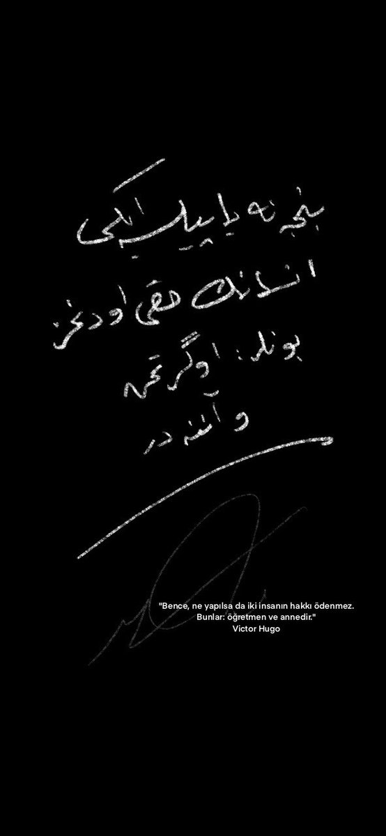 Bence ne yapılsa iki insanın hakkı ödenmez. Bunlar, öğretmen ve annedir" demiş, Victor Hugo.

Bediüzzaman Hazretleri de dünyanın en büyük problemlerinden biri haline getirilen aileye ve dolayısıyla topluma anne üzerinden şöyle dikkat çeker:

"Ben bu seksen sene ömrümde, seksen