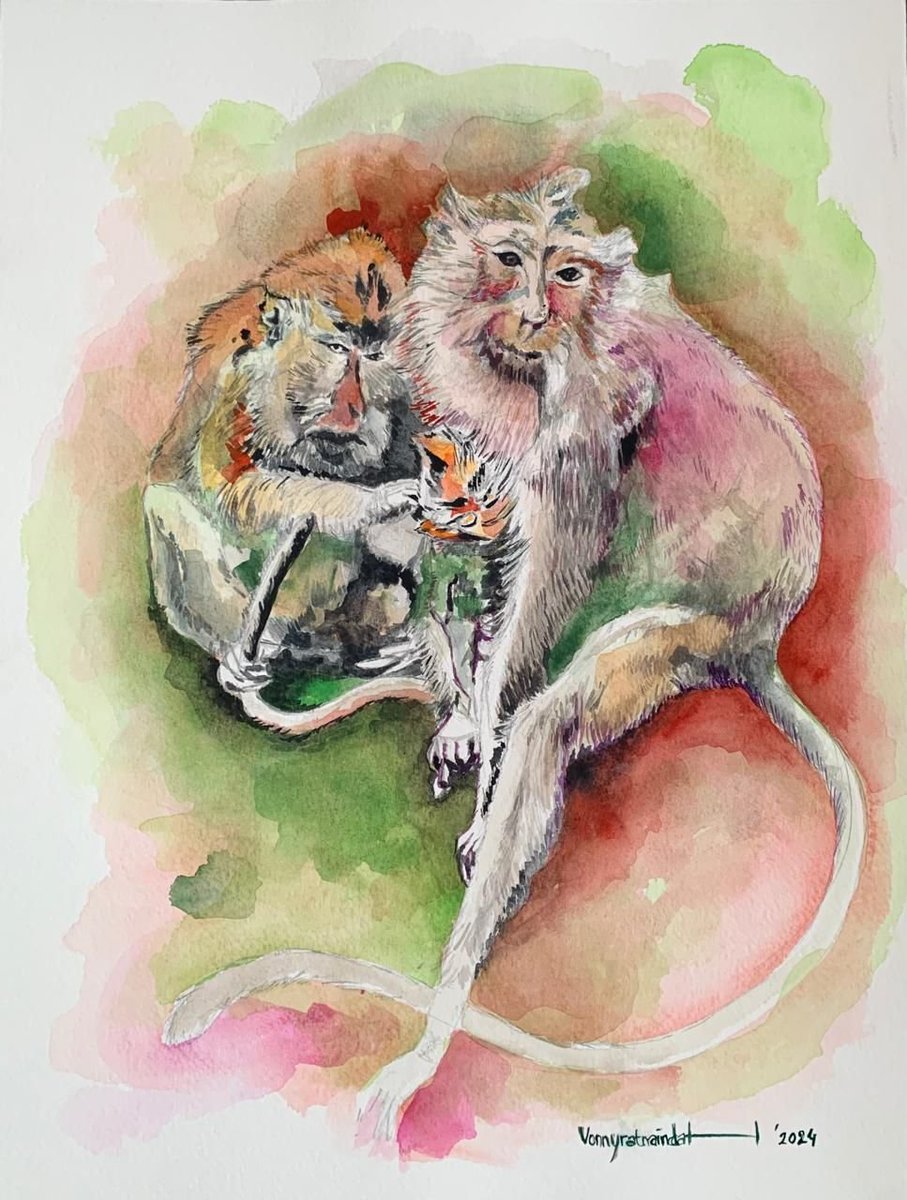 XHIndonesia's tweet image. Feature: Monyet dalam Cat Air, Duka Pandemi Gugah Empati facebook.com/share/p/1AFsom…