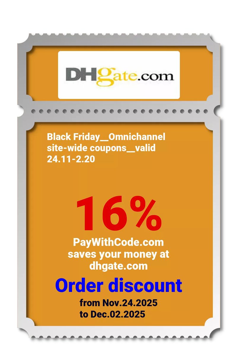 promocode_world's tweet image. #Coupons and #sales starting #today! 
#New #vouchers and #promo #codes every #day !
Black Friday__Omnichannel site-wide coupons__valid 24.11-2.20 

giphy.com/gifs/