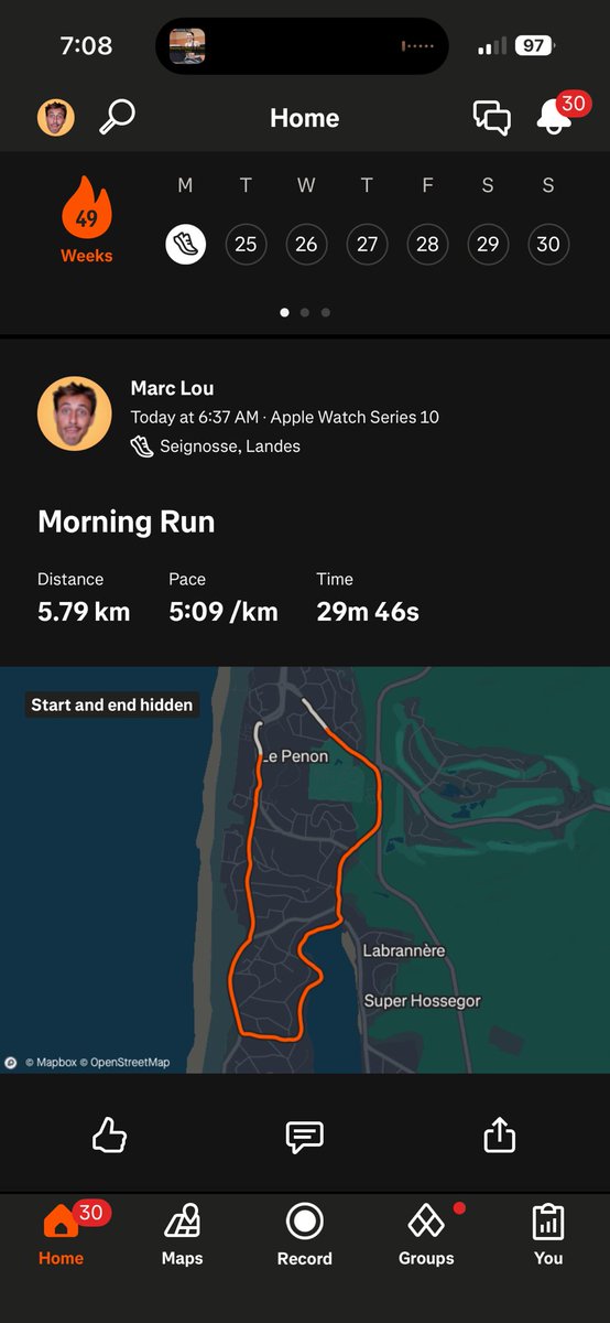 11日目:

 180bpmのプレイリストを発見。私のジャンルではないけど、メトロノームよりはいいかも。