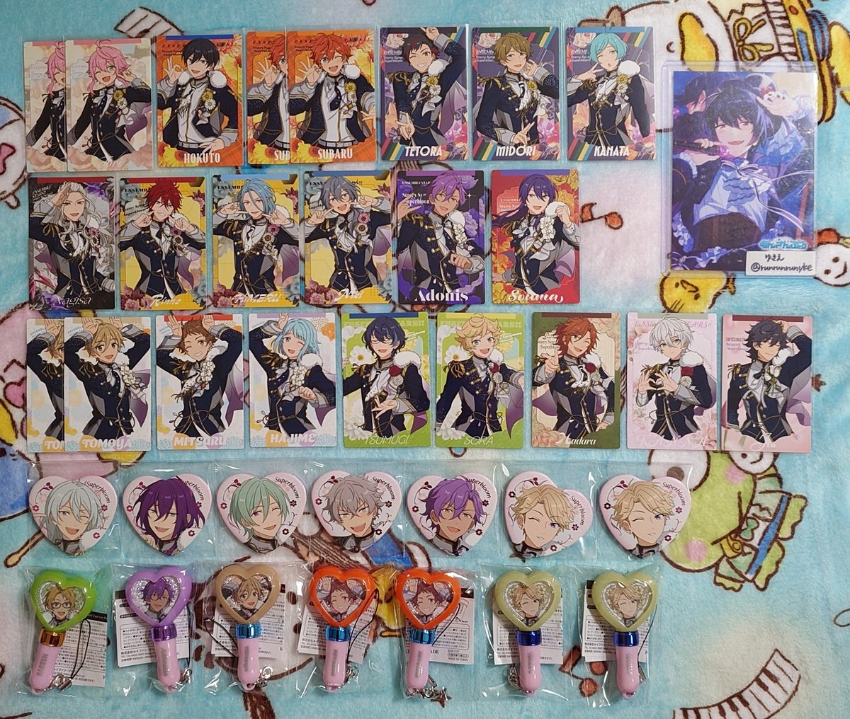 交換/譲渡】あんスタ スタフォニ 4th カードコレクション 缶バッジ
