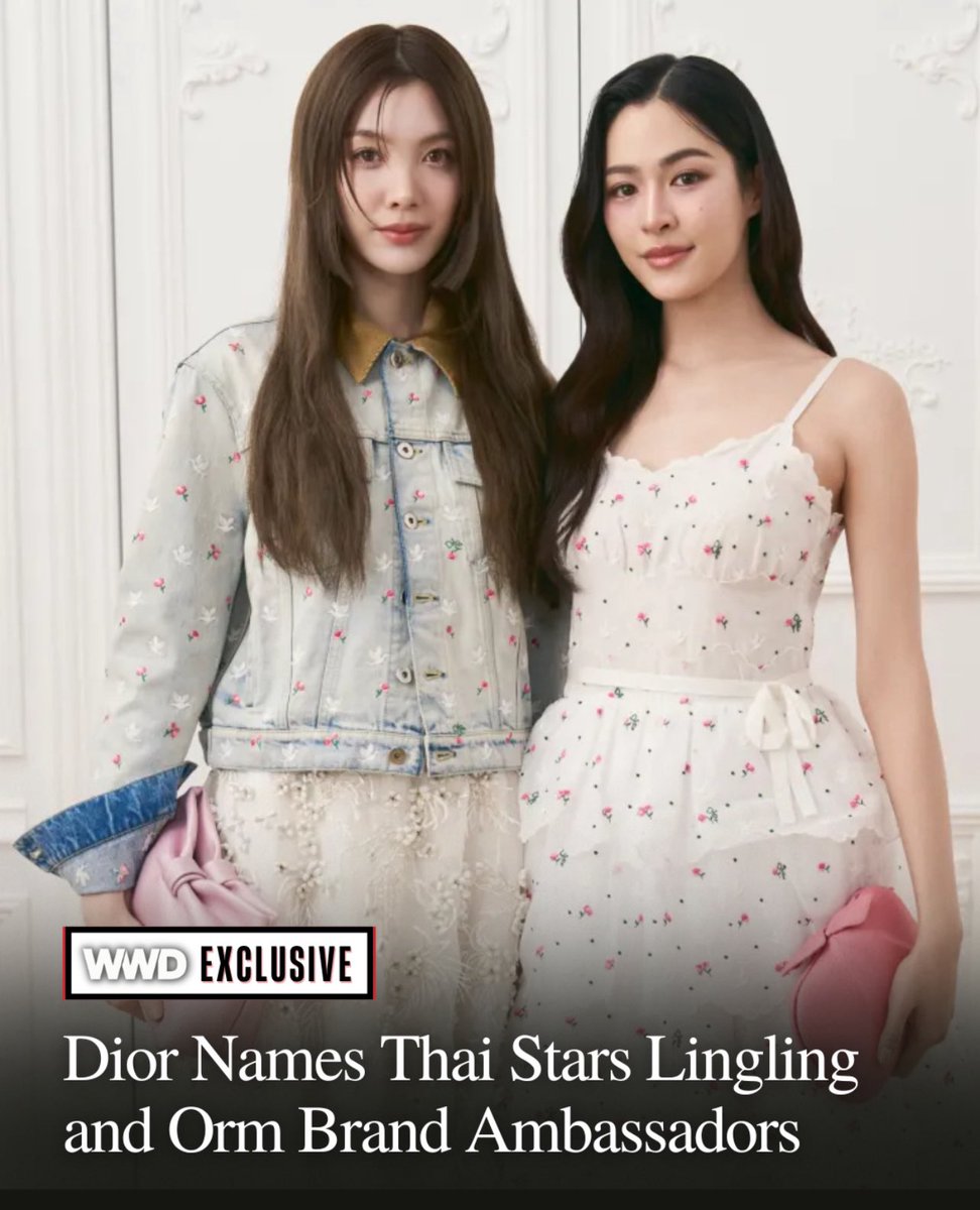 KMayaKwangbae's tweet image. Diorแต่งตั้ง หลิงออมเป็นBrand Ambassadors
จับมือไปด้วยกันจริงๆ 😭 หลิงออมเก่งมาก ด้อมม่วงไข่เจียว แองเจิลโกลเด้น เก่งมาก 

LINGORM STARS IN DIOR
#LingOrmDiorAmbassador