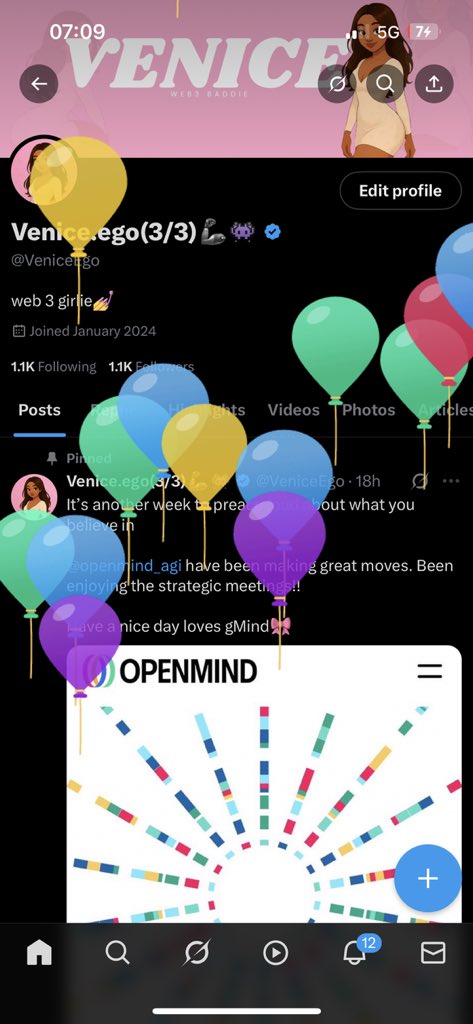 VeniceEgo's tweet image. I’m +1 today and I just want to give God all the glory for being able to see a new year in good health and sound mind. 

I thank God for not losing my sanity, for being able to afford basic needs and for where I’m at right now. 

Hoping this year brings me great and marvelous…