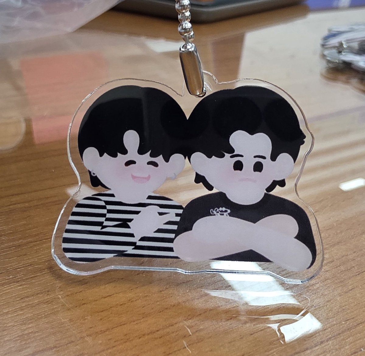 คนดีพี่มาง้อ 🩷💚

keychain : #พรีด้วยลำแข้ง
design : #norworsreview
