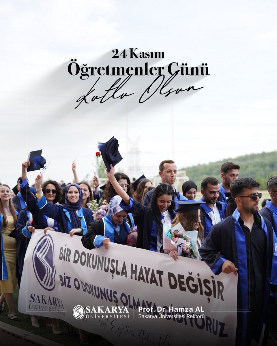 Geleceği aydınlatan tüm öğretmenlerimizin 24 Kasım Öğretmenler Günü kutlu olsun. Emeğiniz, sabrınız ve aydınlık yarınlara olan inancınız için minnettarız.

#ÖğretmenlerGünü