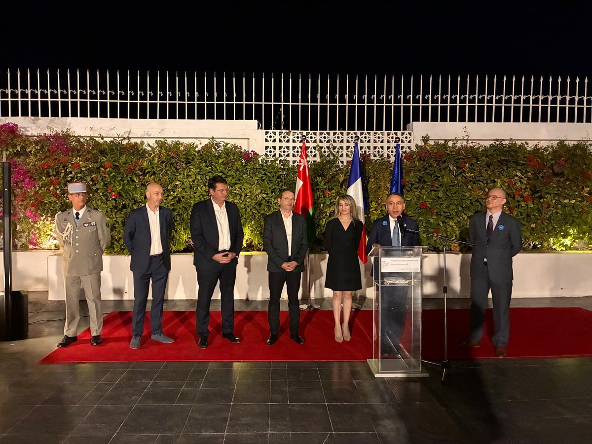 <a href="/FranceinOman/">French Embassy in Oman 🇫🇷</a> is so proud that <a href="/Airbus/">Airbus</a> Defence &amp; Space has been awarded a contract by SCT, Oman’s national satellite operator, to deliver an end-to-end fully integrated satellite "OmanSat-1". The French excellence continues its contribution in "Oman Vision 2040"