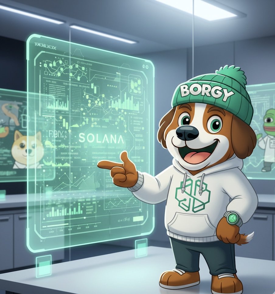 Noonehb69's tweet photo. While others are guessing, $Borgy's engineering the future! 🧪🔬 The lab where Solana innovation meets meme coin mastery. We're not just experimenting, we're building the next paradigm. Genius at work! #BorgySol #SolanaLabs #MemeCoinGenius https://t.co/BIACClLGBl