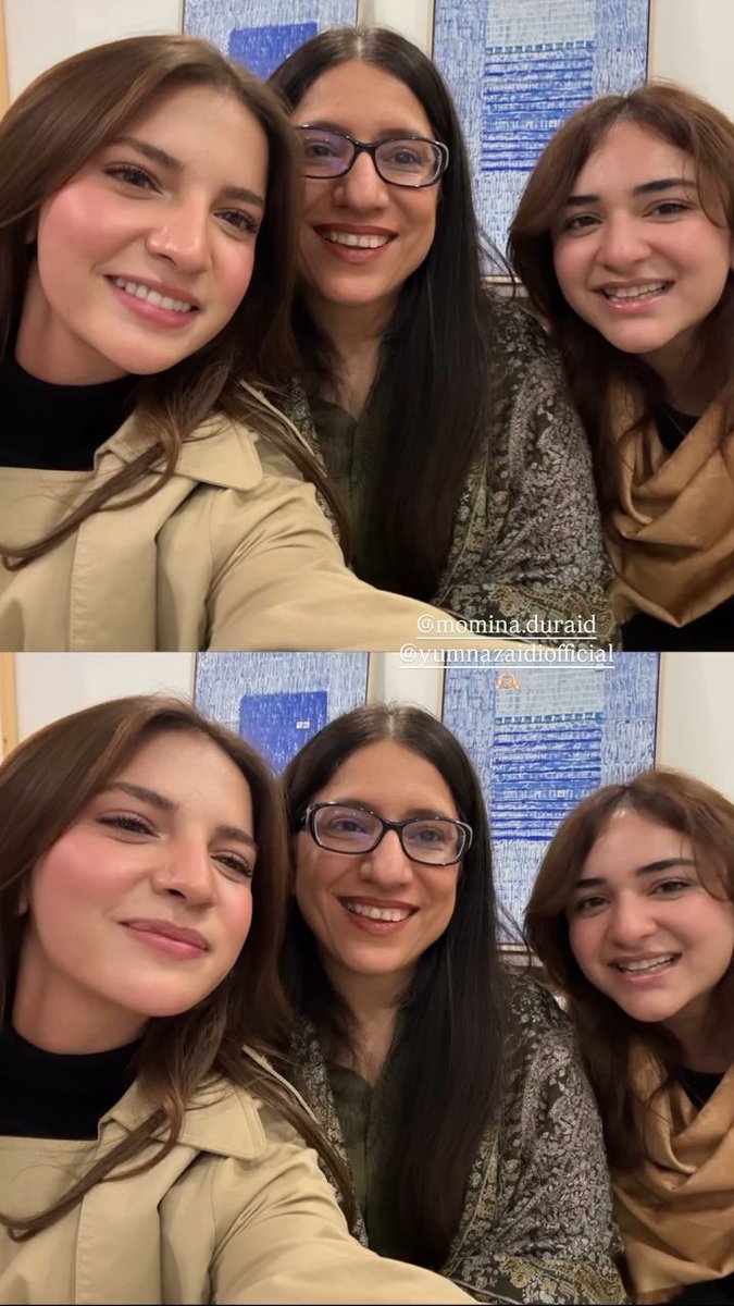 Mairakhan1268's tweet image. Dana and Yumna—two of the most beautiful girls with the kindest hearts. Absolutely adore these sweethearts. They look insanely gorgeous! ❤️
#DananeerMobeen #YumnaZaidi
