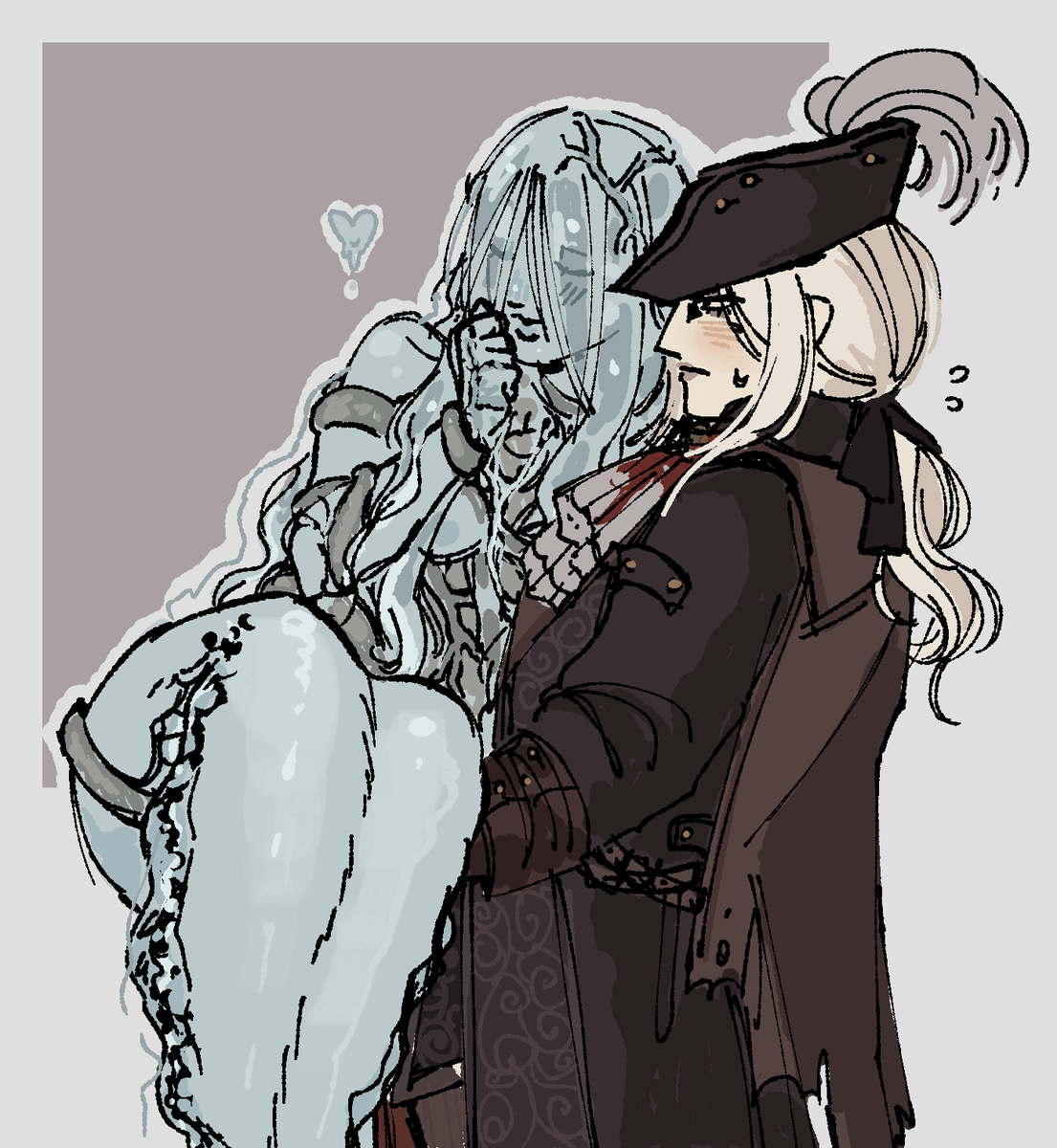 failentineland's tweet image. Wooow lady maria youre so bg and strong and im just a snail lady