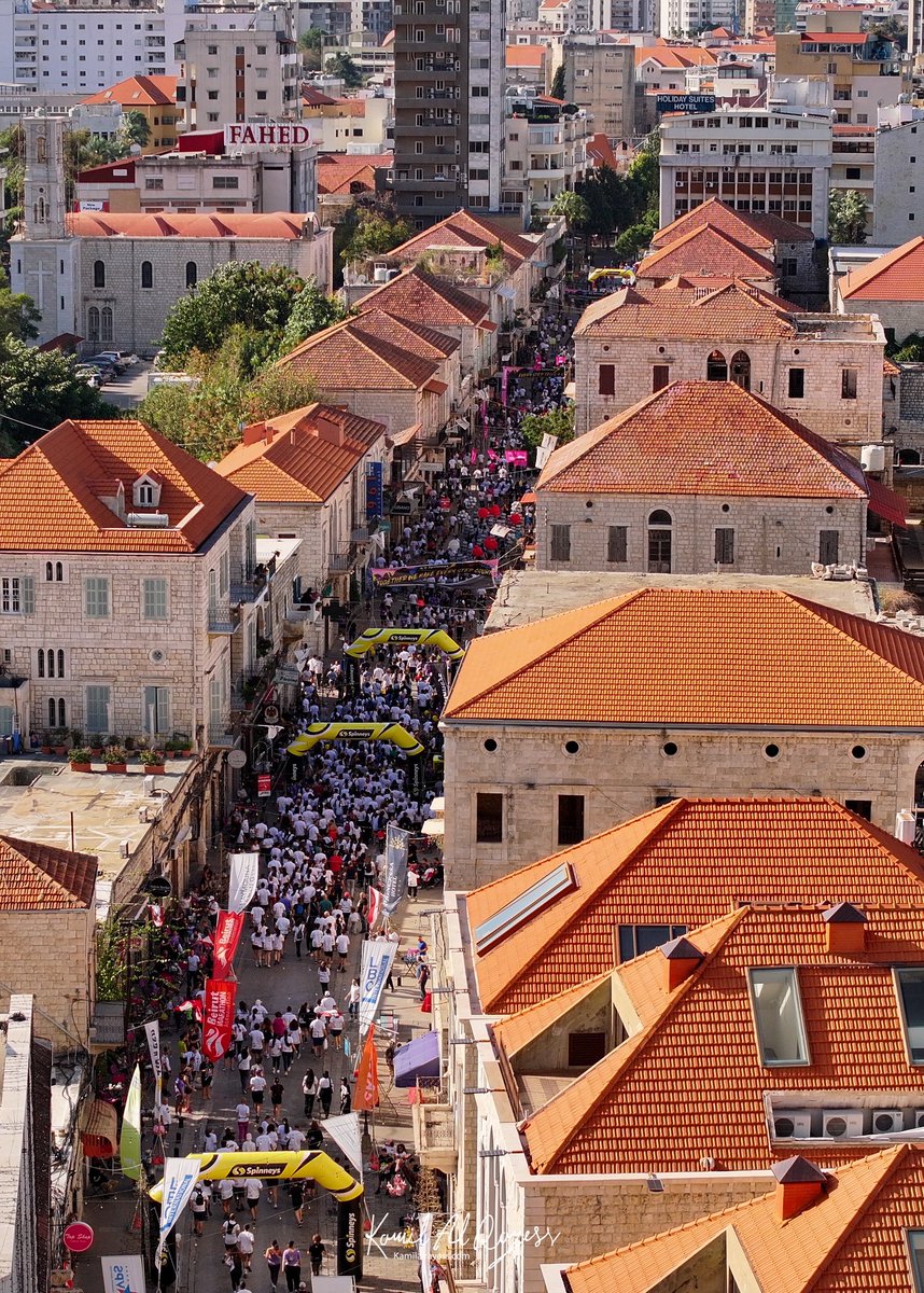 هكذا بدت مدينة جونيه يوم امس خلال فعاليات سباق بيروت ماراثون…