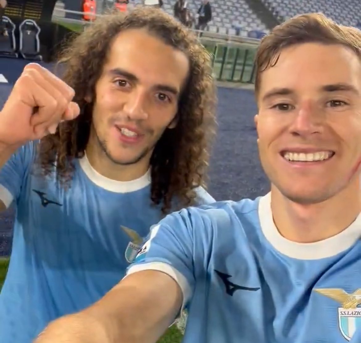 100Lazio's tweet image. Meravigliosi. Avanti #Lazio. 
#Guedouzi #Basic