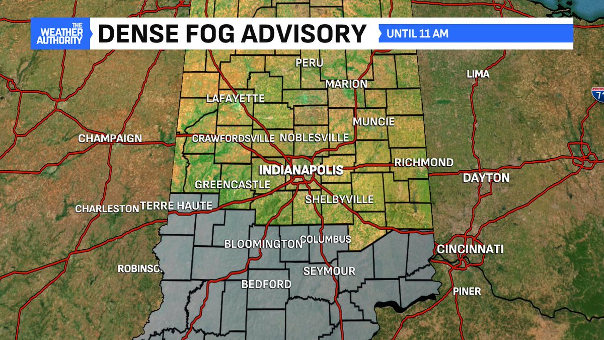 Dense Fog Advisory will go into Effect at 11 PM and will run through 11 AM tomorrow. Fog will be possible across the state, impacting the morning commute. Visibility will easily be reduced to less than a mile. Patchy dense fog south can reduce visibility to a quarter mile or less