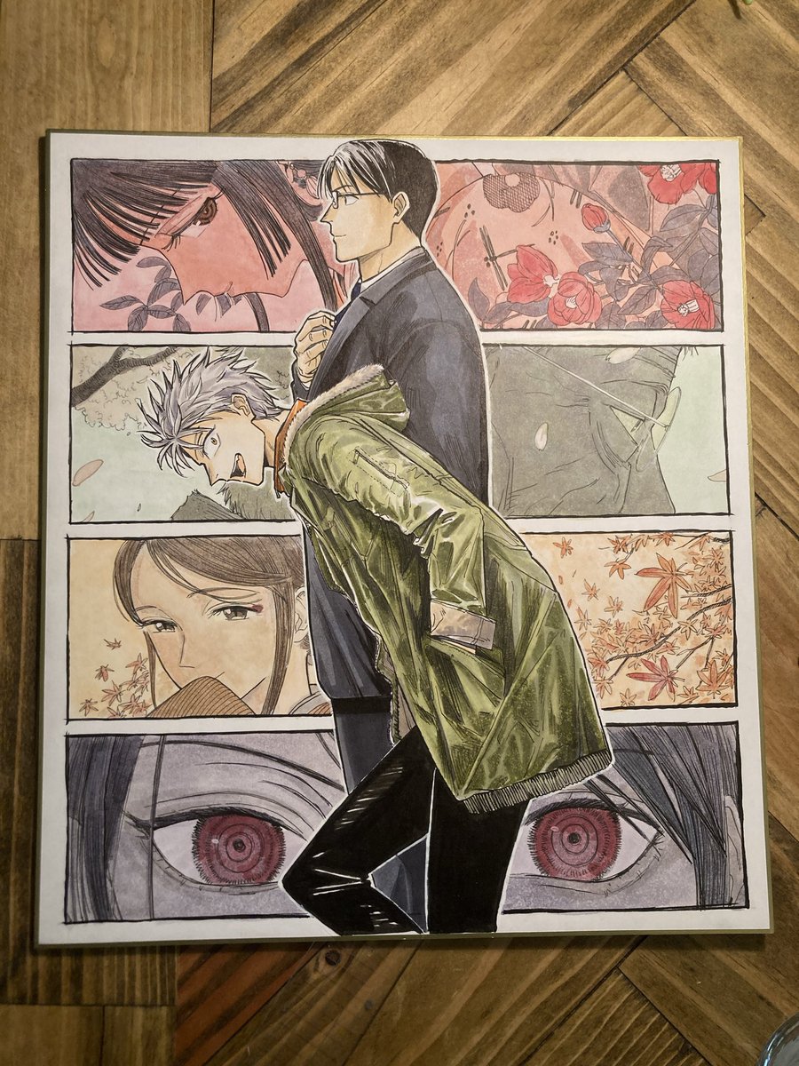 ゆきな 直筆色紙 コミティア いよいよ明日です！宜しくお願いします🥰 直筆色紙の写真は今日中か明