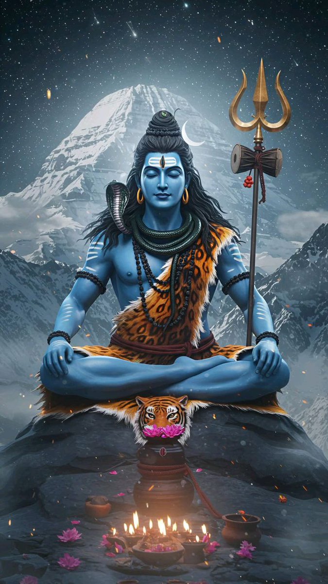 Prakash_PRG's tweet image. &quot;करचरणकृतं वाक् कायजं कर्मजं वा। श्रवणनयनजं वा मानसंवापराधं। विहितं विहितं वा सर्व मेतत् क्षमस्व जय जय करुणाब्धे श्री महादेव शम्भो॥&quot;
|| जय शिव शंकर शंभु ||