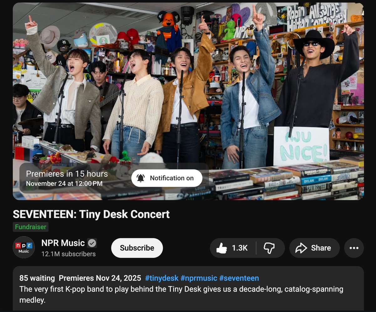 snowkhoshi's tweet image. 1st 3rd gen bg to be invited to killing voice
🤝 1st kpop group to play literally behind the tiny desk

it used to be hard to get an invite to killing voice unless you had amazing live vocals and also it’s almost impossible to get invited to tiny desk

@pledis_17 #SEVENTEEN…