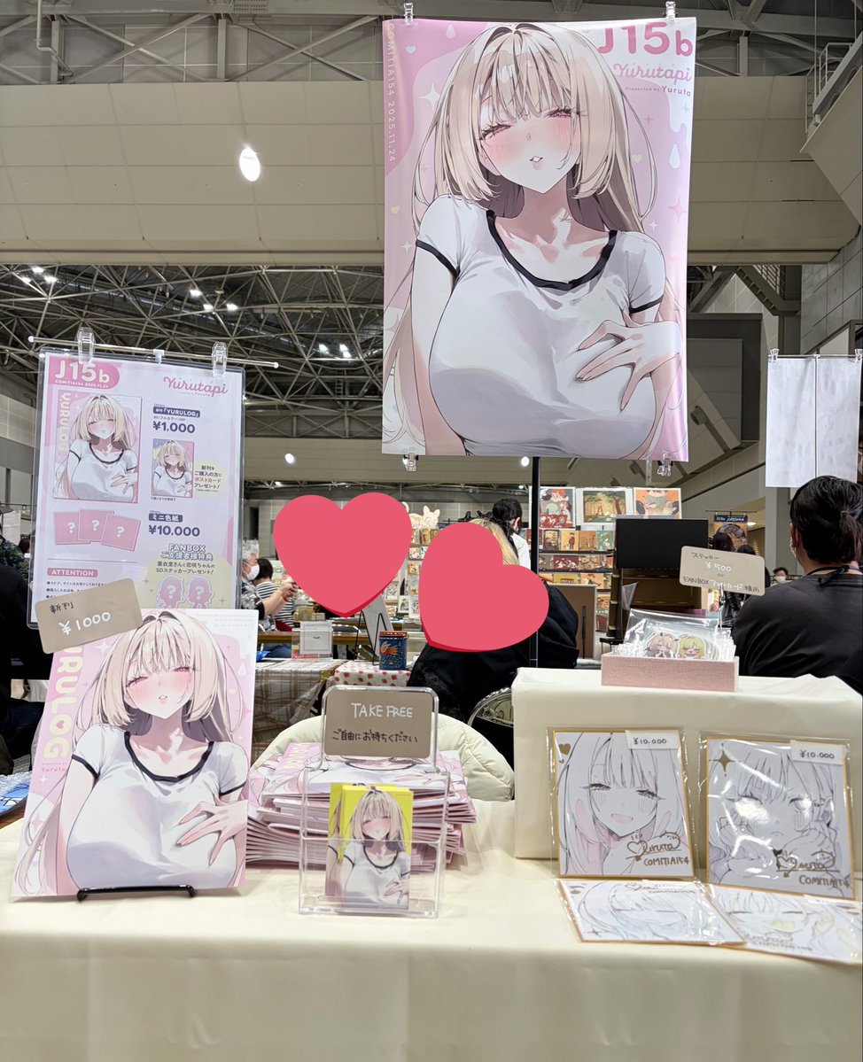 COMITIA154設営完了しました！✨