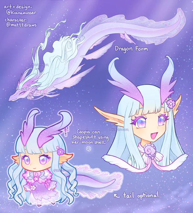 Caspia the sea dragon