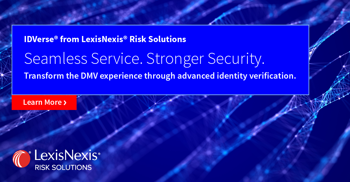 LNRiskgov's tweet image. IDVerse® from LexisNexis® Risk Solutions uses AI-powered document and biometric checks to stop fraud in real time while keeping citizen experiences fast and frictionless.

🔗 Learn more splr.io/6017tpEQ5
#DMV #DigitalGovernment