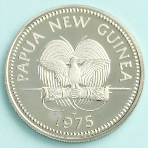 🇵🇬パプアニューギニア 1975年 10トエア クスクス／極楽鳥》 造幣