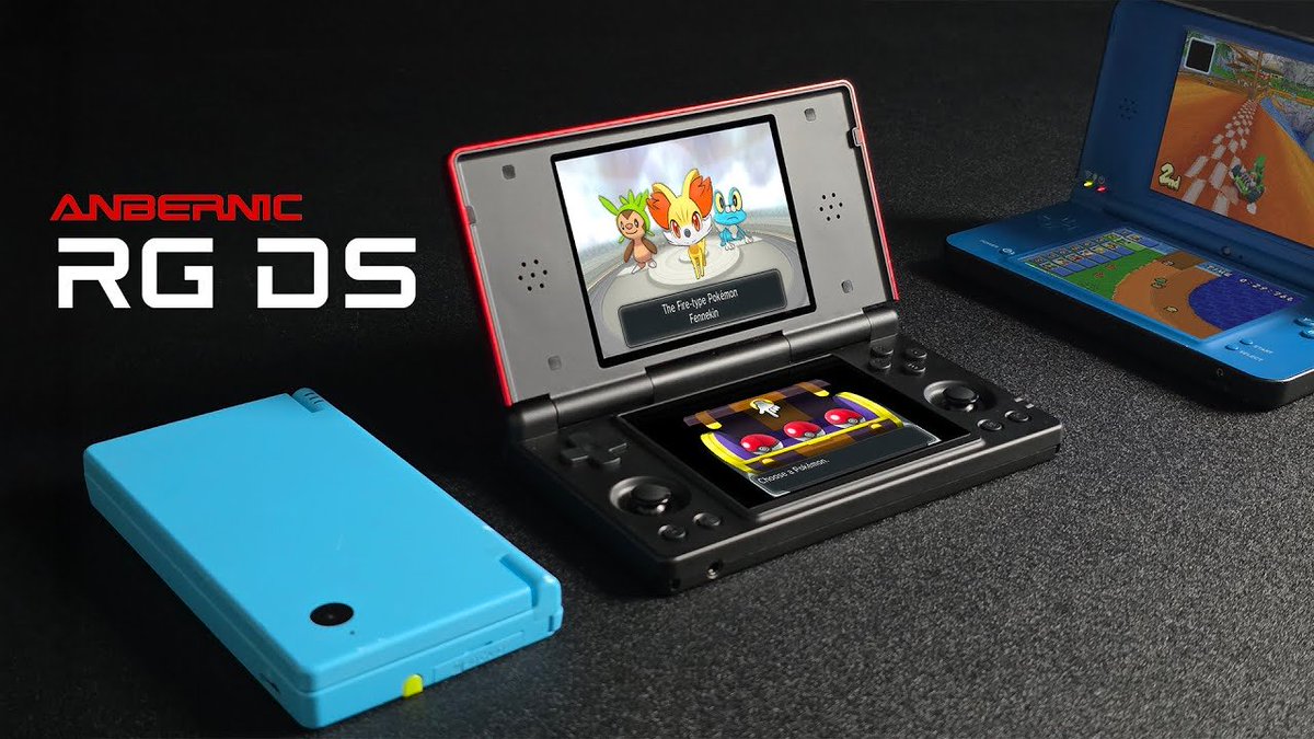 Anbernic RG DS First Look + Giveaway – Low Cost Dual-Screen Handheld! <a href="/anbernic_china/">ANBERNIC</a> 
youtu.be/i5RrFhPYNqI