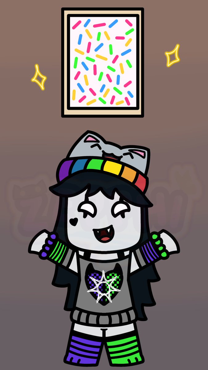 ZepphiDoesArt's tweet image. Ok I just really liked this giant pop tart thing she has I just had to :D

(fanart for @CompProtocol )