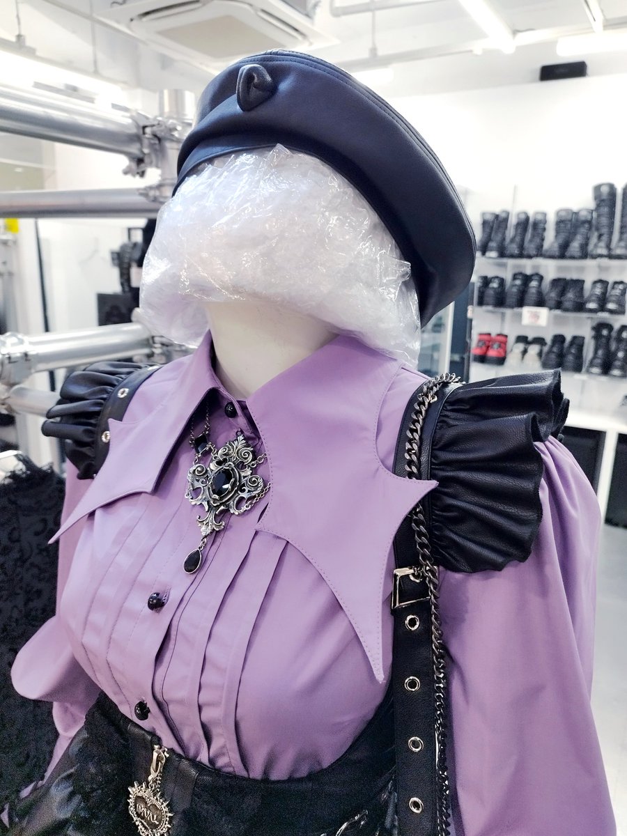 ワンピース QOOZA IMVAL Bloody Dolly Dress IMVAL / Frill Heart Dress [BLK] - QOOZA