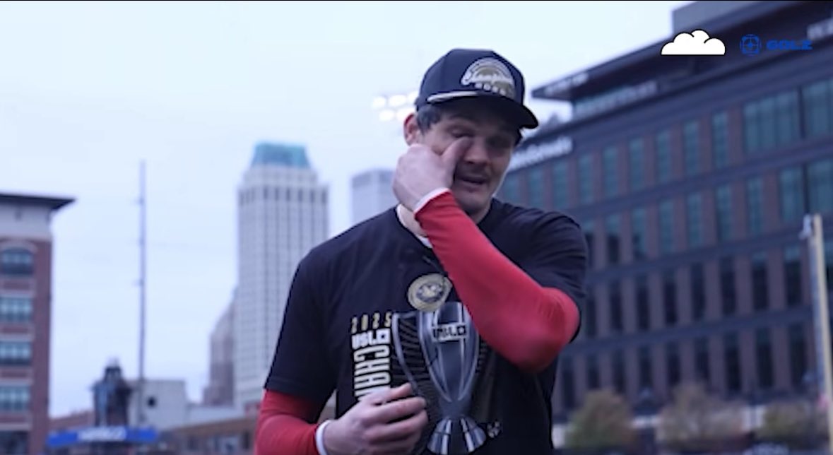 Pittsburgh Riverhounds goalkeeper Eric Dick won the MVP award in yesterday’s USL Championship final.

Dick kept a clean sheet for 450 minutes as the Riverhounds didn’t concede a goal in the entire playoffs, and he was emotional after the final.

“Who was I hugging after the game?