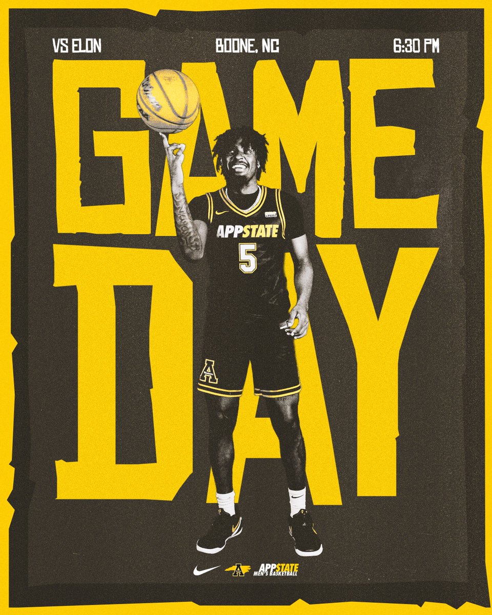 𝗞𝗶𝗰𝗸𝗶𝗻𝗴 𝗼𝗳𝗳 𝗙𝗲𝗮𝘀𝘁 𝗪𝗲𝗲𝗸 𝗮𝘁 𝗢𝘂𝗿 𝗣𝗹𝗮𝗰𝗲

🆚 Elon
⏰ 6:30 p.m. 
🏟️ Holmes Convocation Center
🔗 linktr.ee/appstatembb 

#TakeTheStairs