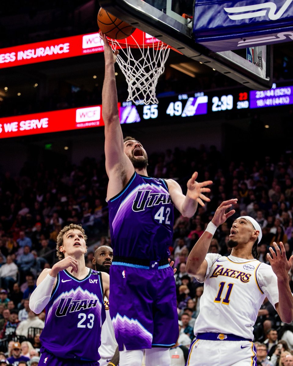 utahjazz's tweet image. that one needed a little extra love 

#TakeNote | @kevinlove