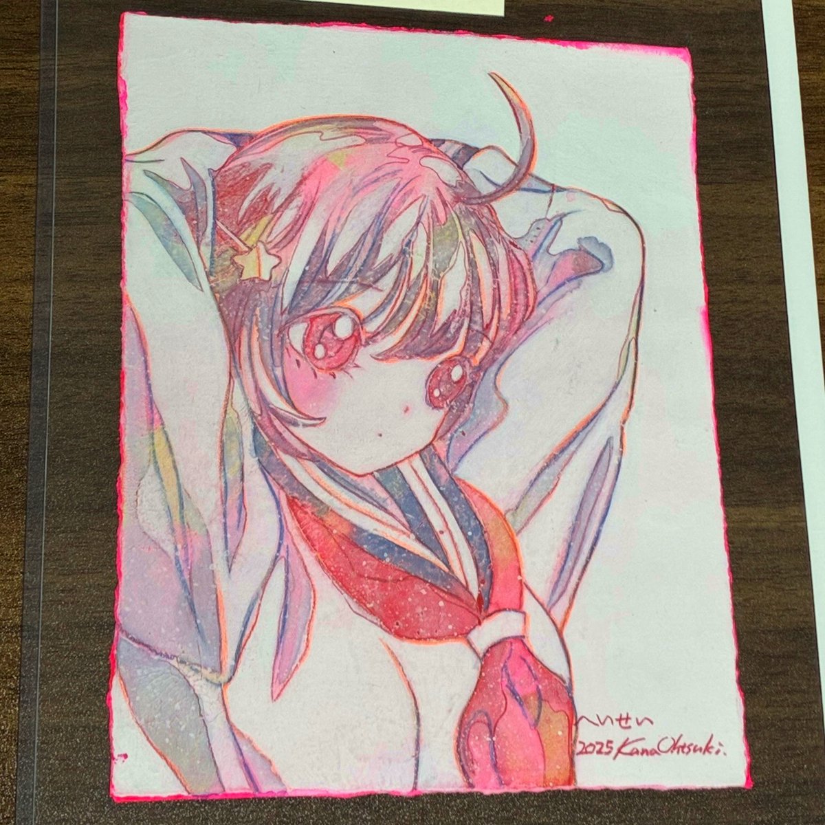 大槻香奈　「改装」　アクリル画 少女のポートレート 大槻香奈 / OHTSUKI Kana | The Artcomplex Center of Tokyo ONLINE SHOP