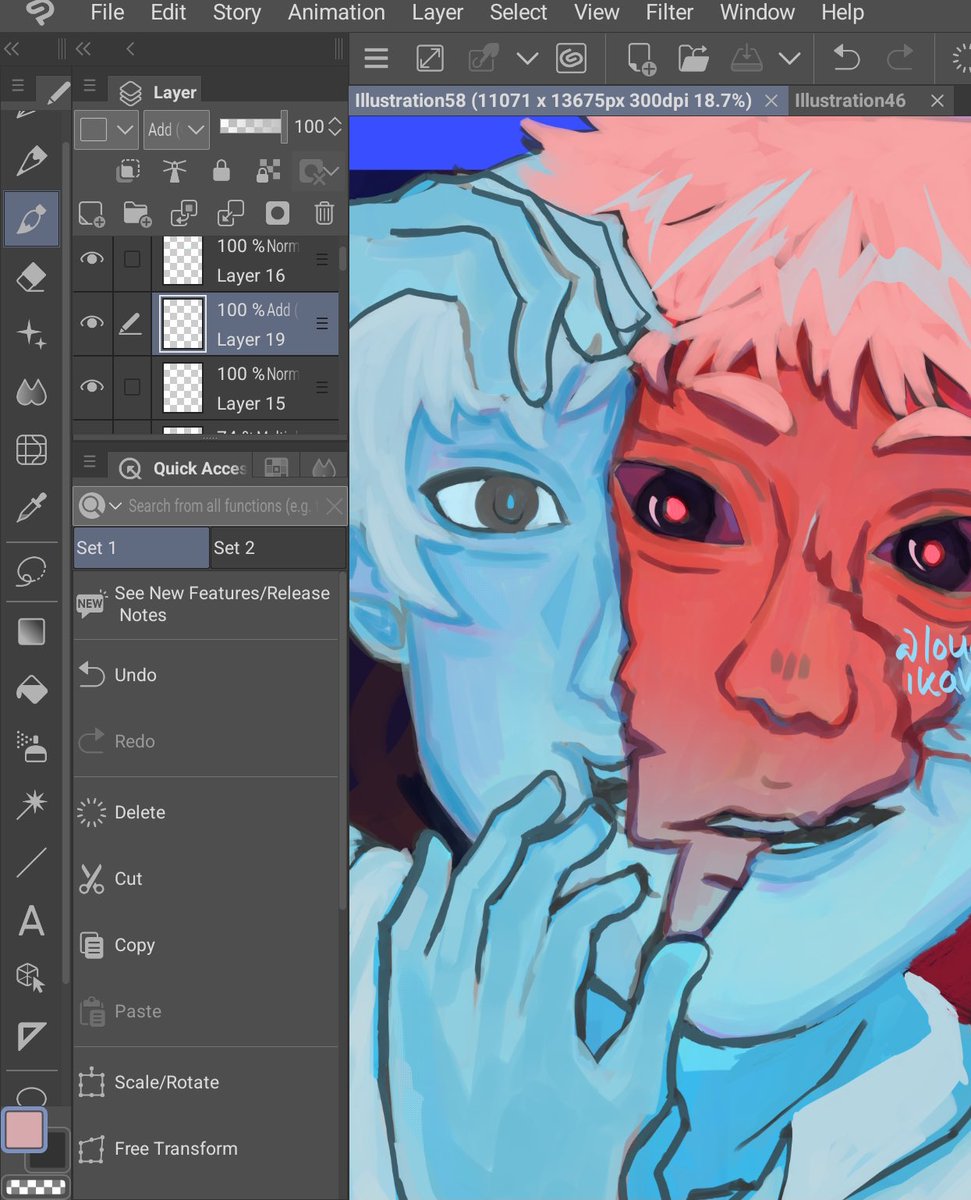 ikanberisik's tweet image. intro moot tweet thing 

call me ikan or 🐟 
she / they 
i make art for #tshdtwt #csmtwt #severance and maybe other fandoms 

♡ / ↻ to be moots , selective fb
#promotwt