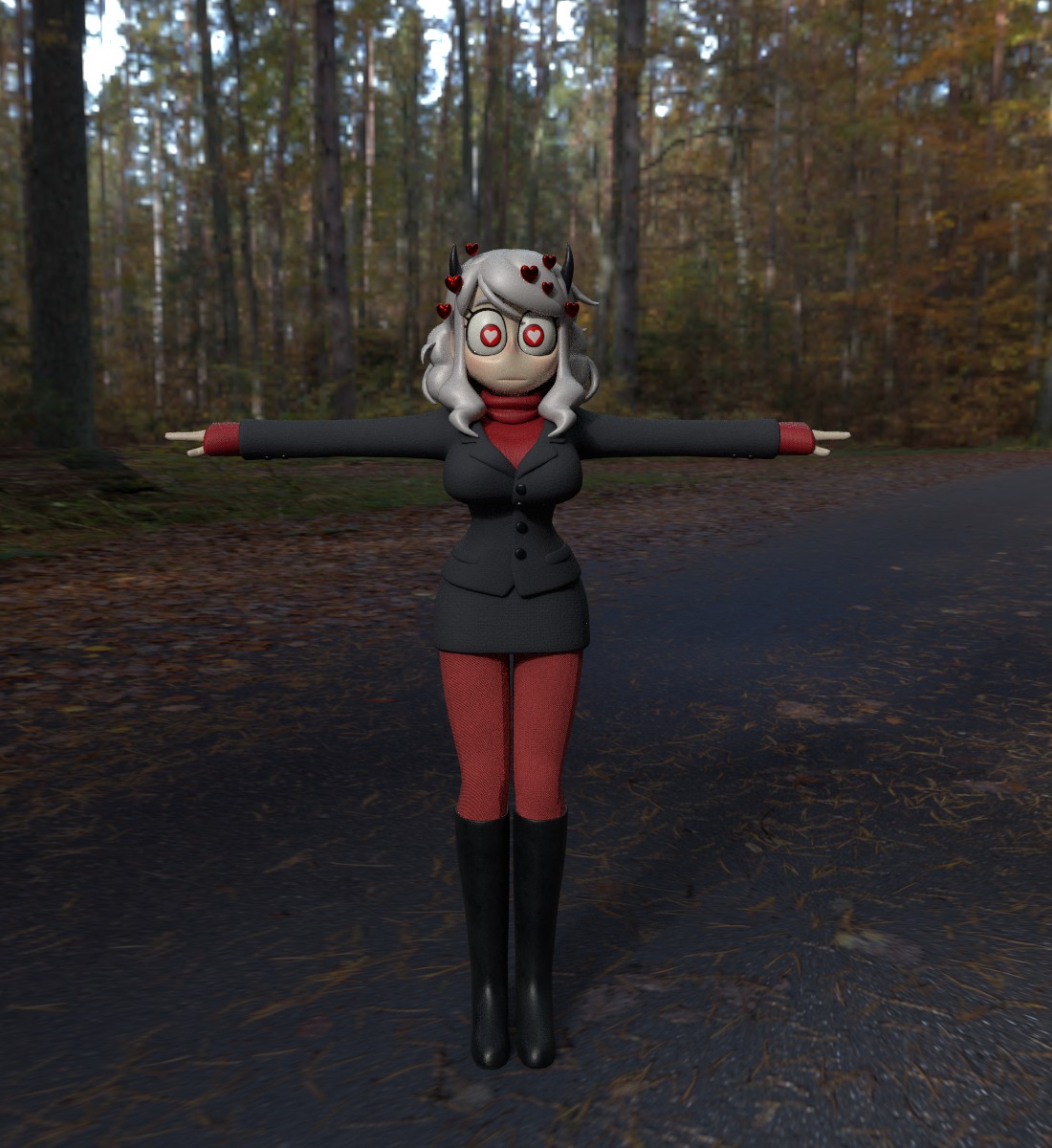 T_Reddish_Fox's tweet image. Yeah in one of my college assignments o had to model a character, and i choose Modeus this was also my first time using substace 3d painter..it was fun.

anyways hope you guys like it!