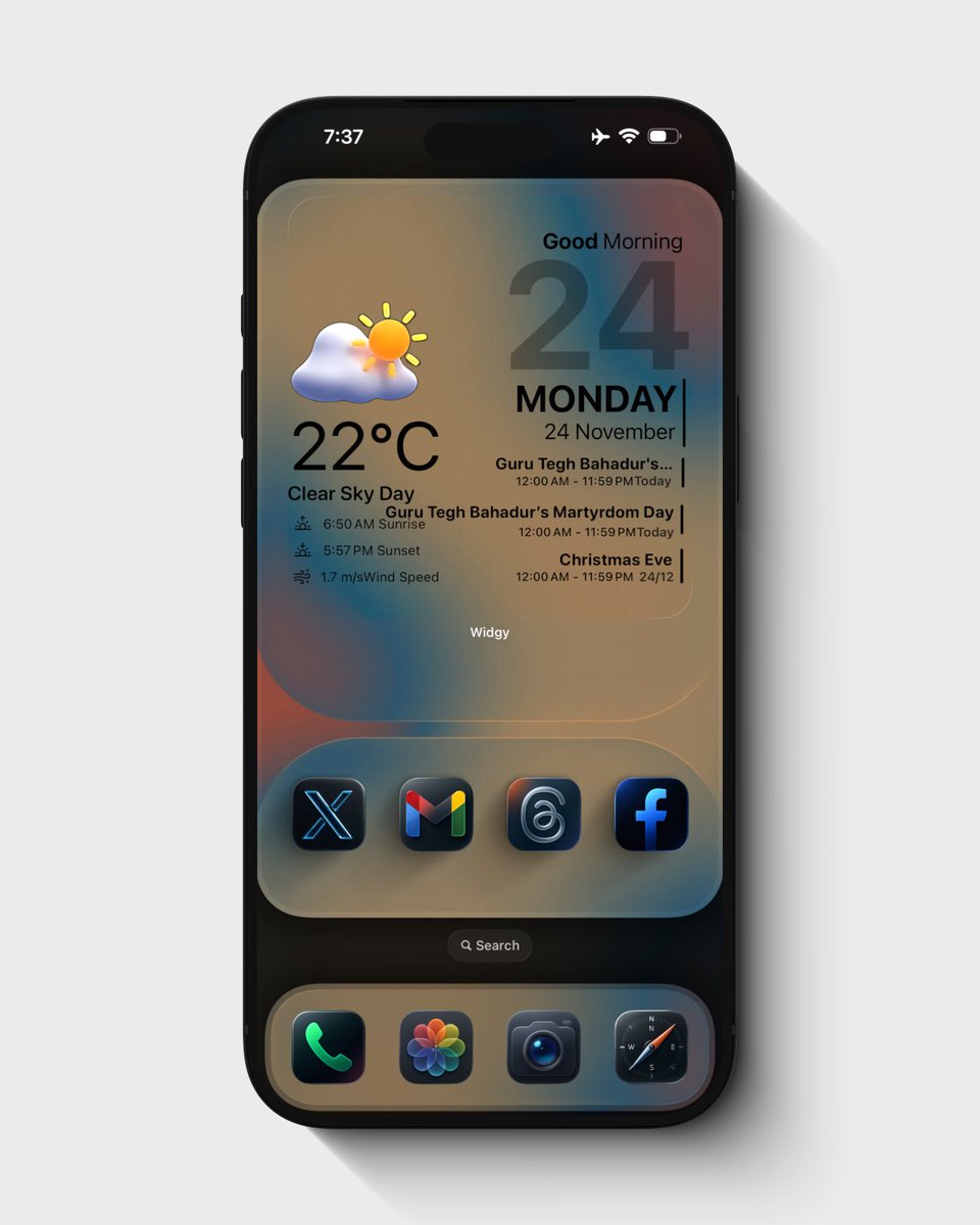 Ahmadansari2233's tweet image. #iOS26update Setup 🥰