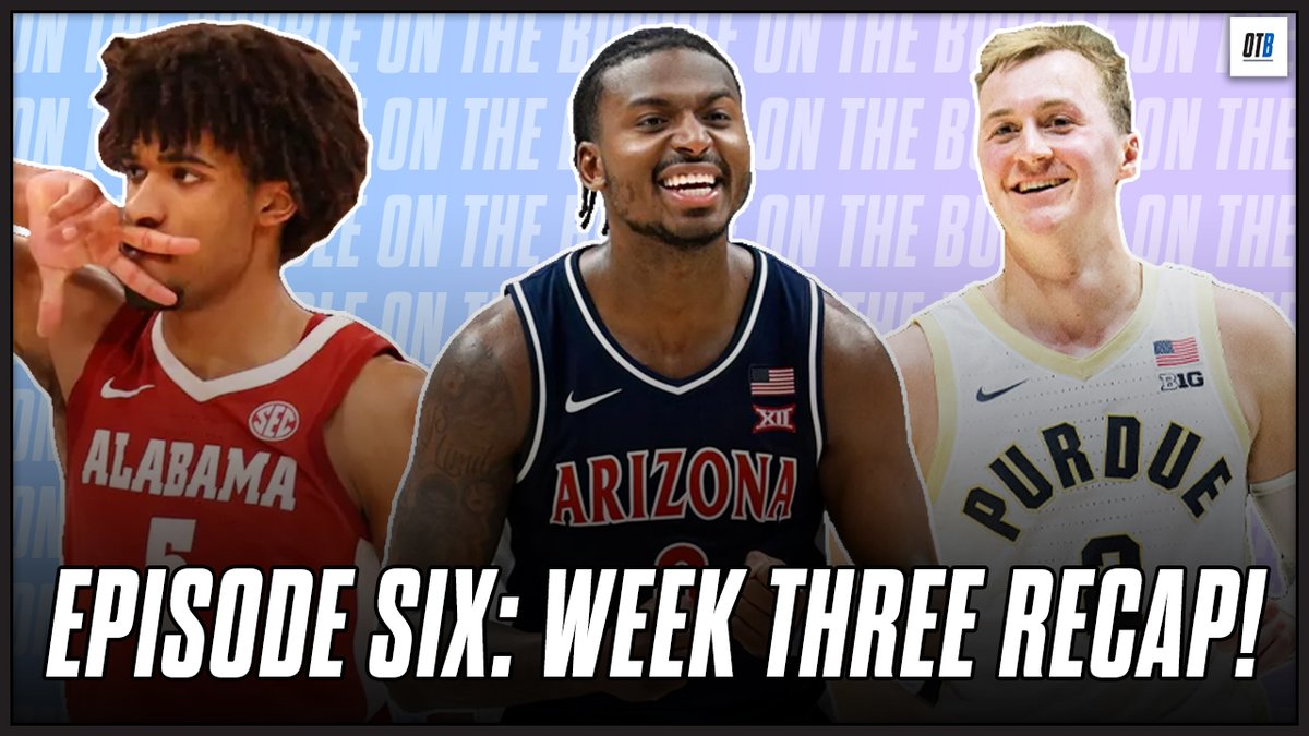 onthebubblecbb's tweet image. A NEW Episode of the On the Bubble Podcast is OUT NOW!

@_EvanRodriguez_, @brealstudios and @_acvisuals recap week three of the college basketball season!

LISTEN: open.spotify.com/episode/504tjq…
WATCH: youtu.be/z-tDq9URsM8