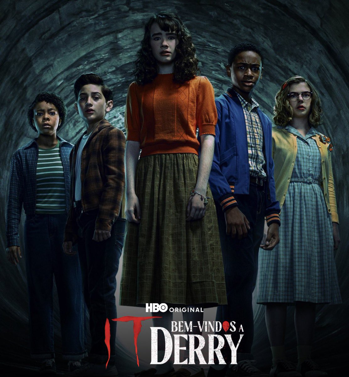 cinestera's tweet image. O ep 5 de ‘It: Bem Vindos a Derry’ introduz a Coisa, na forma de Pennywise, e a cena é um luxo!! Uma transformação super creepy do jeito que adoráramos.

Esse ep tb trouxe alguns desdeobramentos interessantes pra alguns personagens, principalmente pra palmitagem do Hank, e…