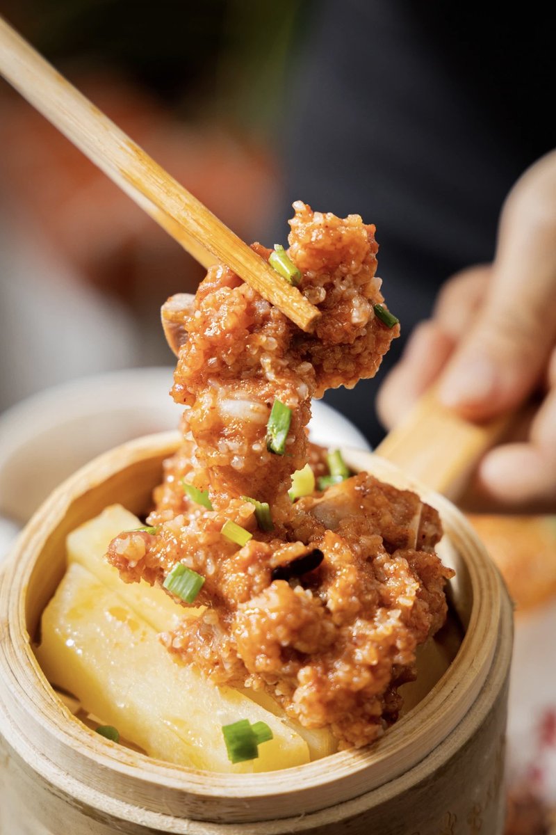 抚州粉蒸肉，糯而清香，酥而爽口。