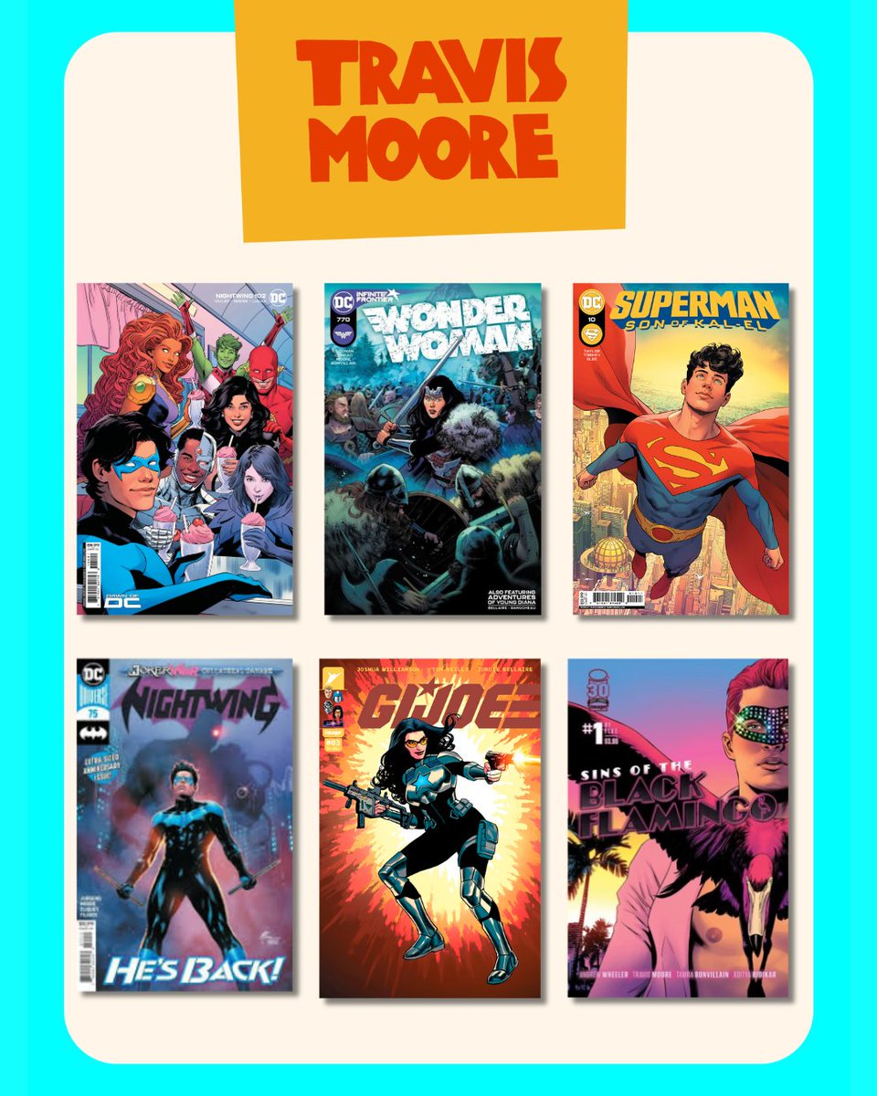 seoulcomicsweek's tweet photo. 📢 초청 작가: Travis Moore
DC·Vertigo·Image에서 Nightwing, Wonder Woman, Titans 등으로 활약한 트래비스 무어!
그가 처음으로 서울코믹스위크에 참가합니다!
#SeoulComicsWeek #SCW2025 #TravisMoore https://t.co/1VED9R2i5z