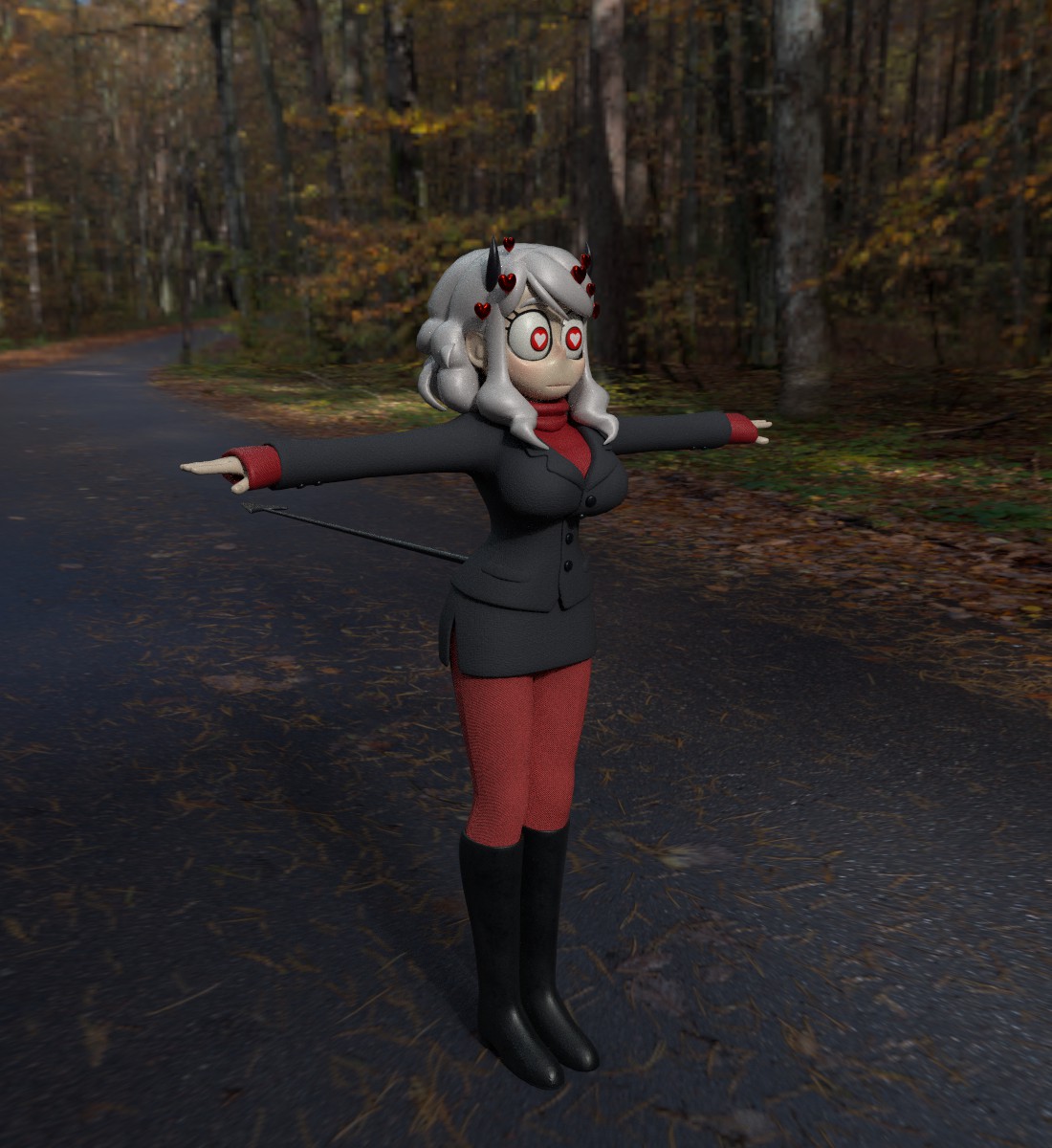 T_Reddish_Fox's tweet image. Yeah in one of my college assignments o had to model a character, and i choose Modeus this was also my first time using substace 3d painter..it was fun.

anyways hope you guys like it!