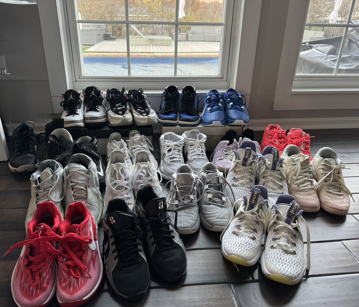 “And we know that in all things God works for the good of those who love him, who have been called according to his purpose.” Romans 8:28 

Thankful for the athletes and families who donated  18 pairs of basketball shoes for a local team in need.  Keep serving others <a href="/TayteK2030/">Tayte Keller</a>