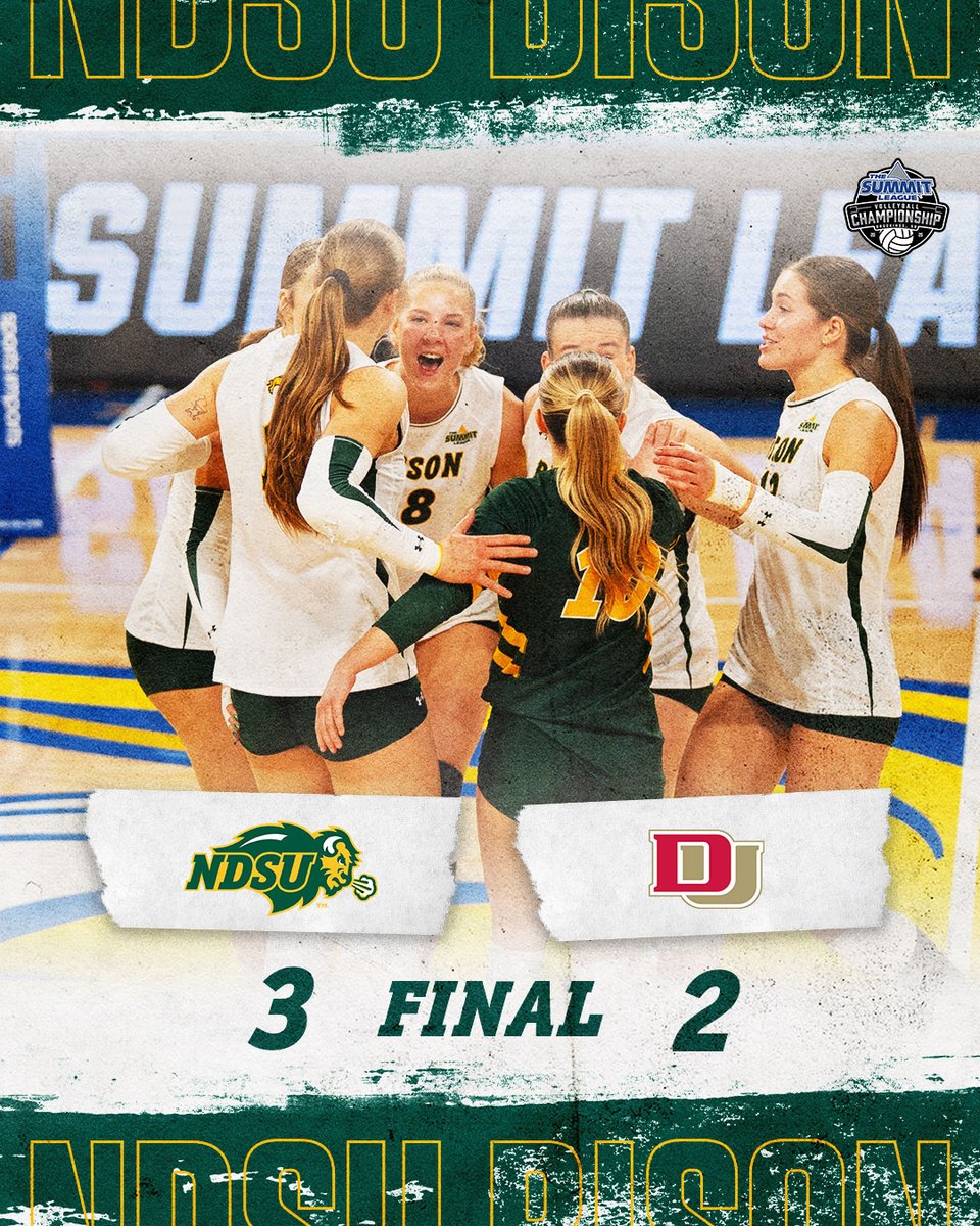 NDSU Volleyball tweet media