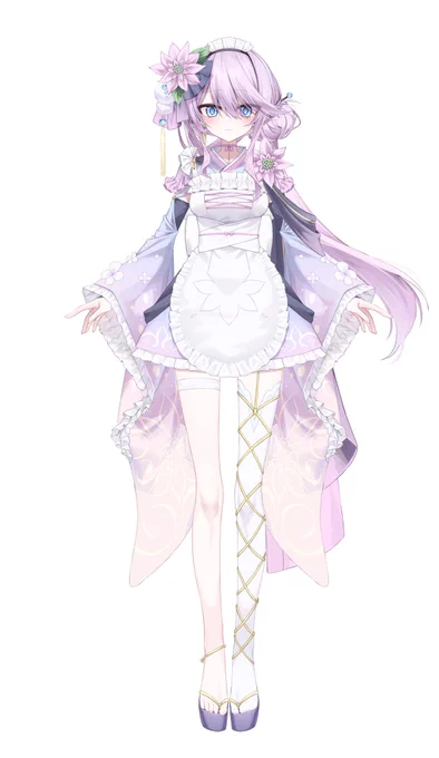 【お仕事】 個人VTuber わたぬきイル様 (#iru_watanuki ) のキャラクターデザイン&お仕立て&キービジュアルを担当させて頂きました! どうぞよろしくお願いします! #VTuber #わたぬきイル