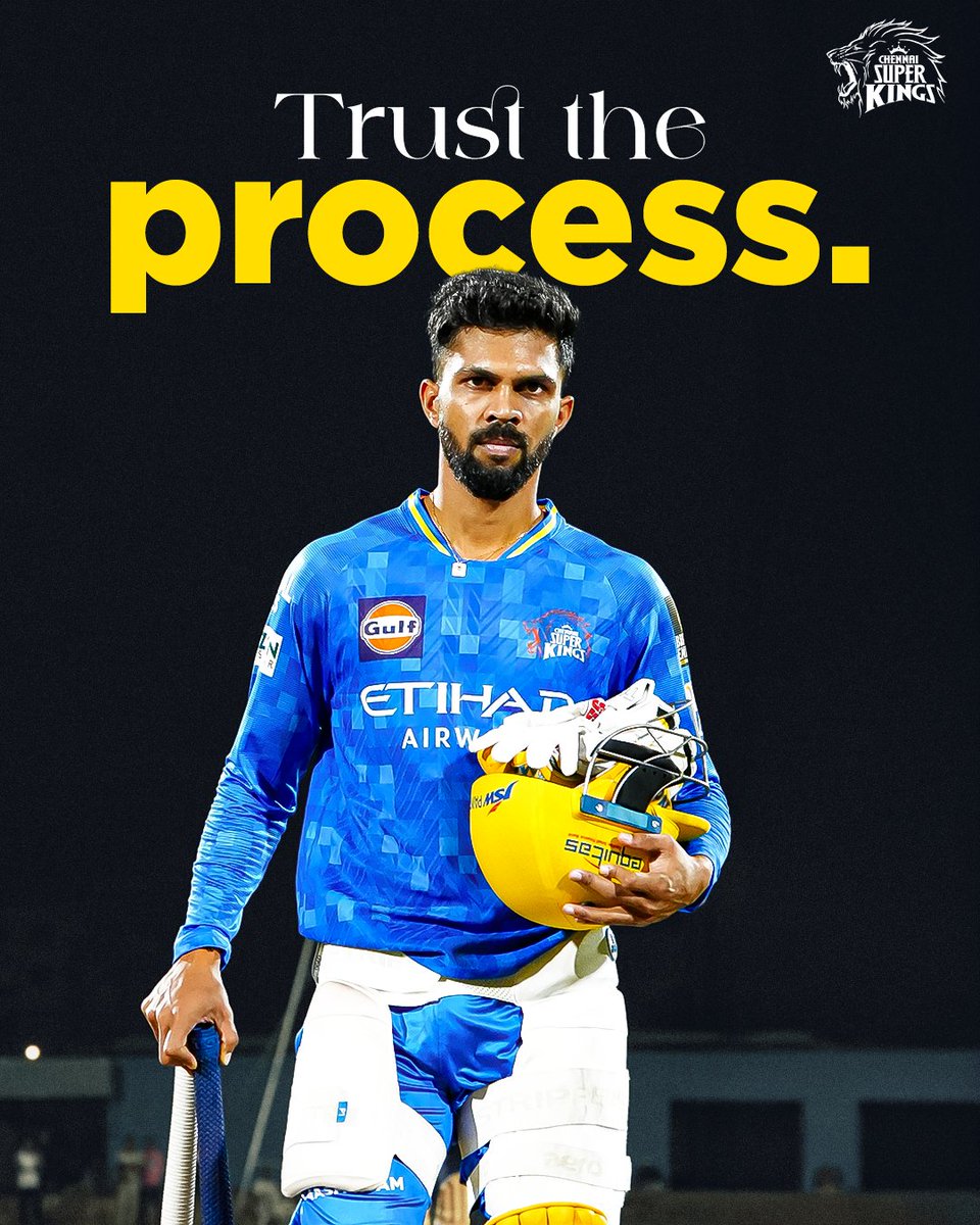 ChennaiIPL's tweet image. Begin your day the RUTU WAY! 💪💛

#KingsInspire #WhistlePodu 🦁💛