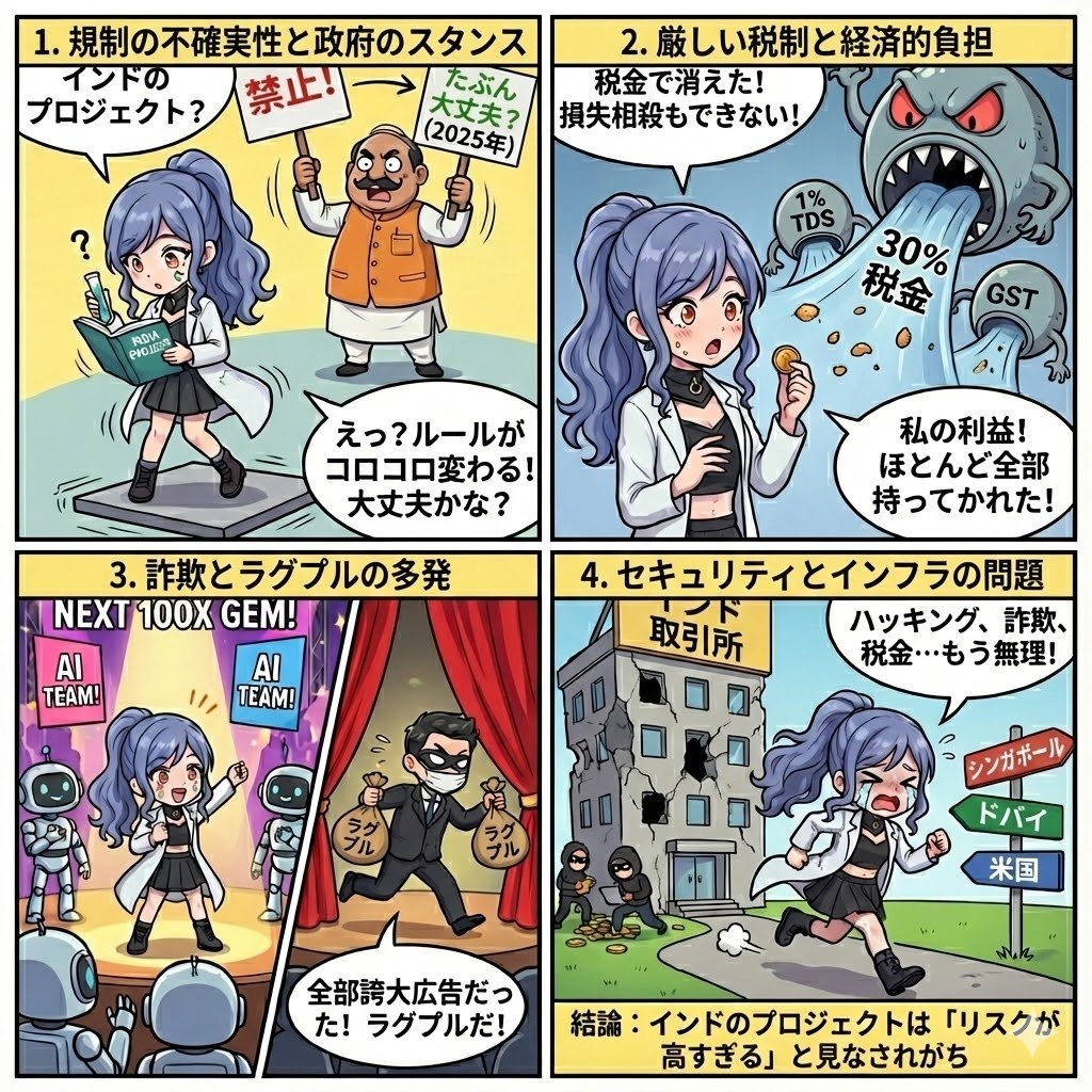 maishumai_edge's tweet image. アカウントの出身地や所在地が明らかになったことで、物議を醸していますが、その中で「インド🇮🇳はなぜダメなの？」という疑問の声が出てきました。
そこで、私なりの理解をまとめてみました。…