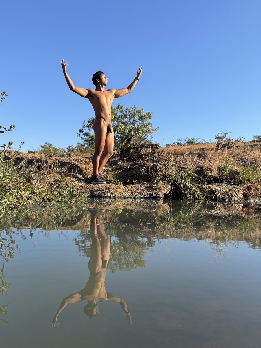 Yeah, the sun is absolutely roasting me right now. And honestly? I'm loving every second of this full-body embrace. Vitamin D, for the heart 🌞

 Full photo session at P Ã T Я 3 0 И 
 #naturism #bodyfreedom  #naturistlife #sunbath #nature #nakedadventure