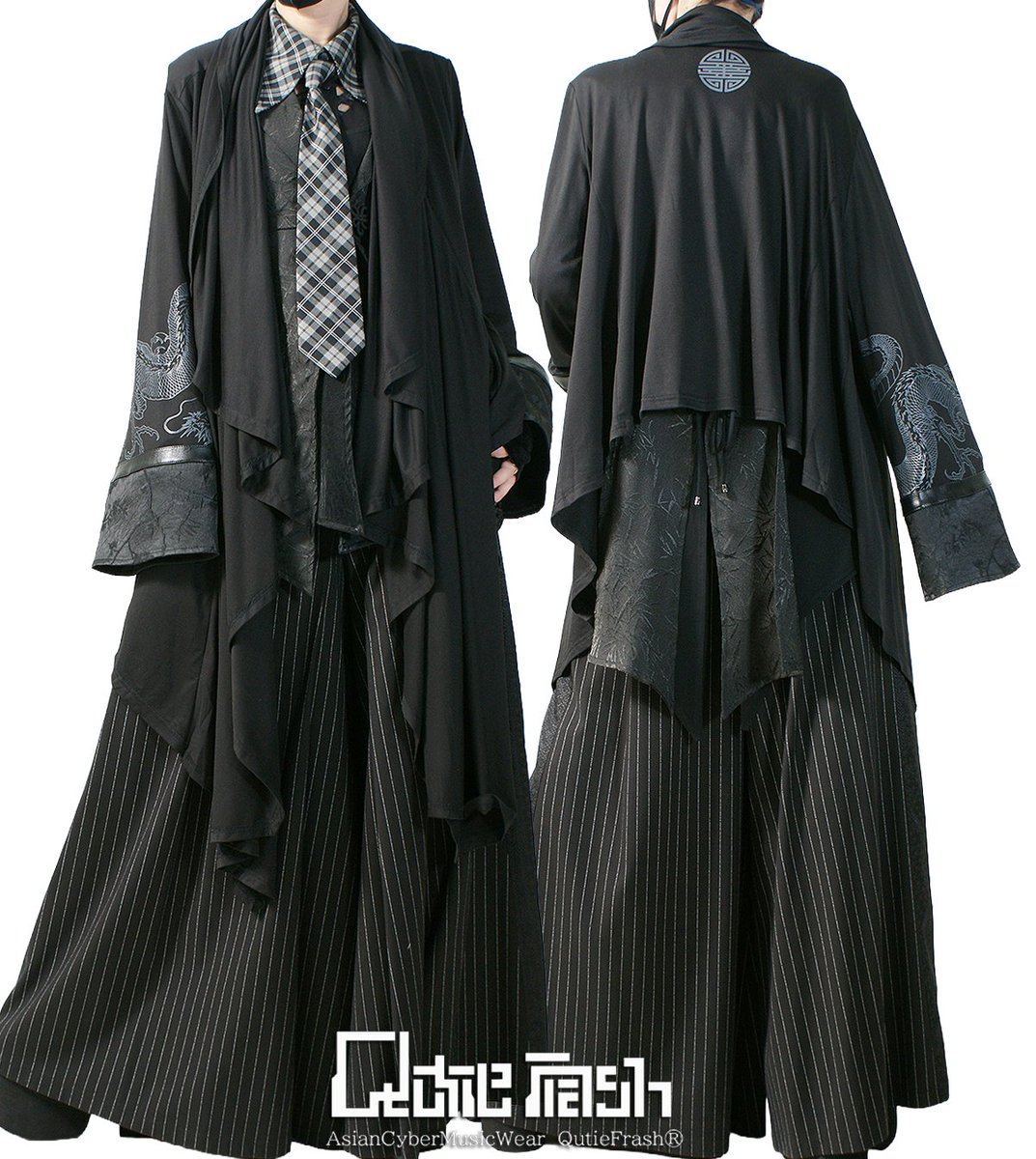 🐉newarrival 🐉 #QutieFrash 9926-CD 3wayドレープカーデ カラー