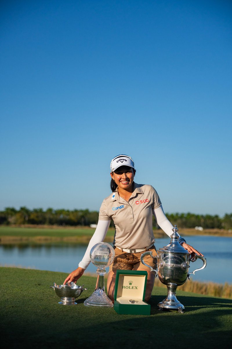 ten2555's tweet photo. Congratulations 🎉 JEENO 🇹🇭 #LPGATour. This year is a golden year. Next year, the major champion must come. https://t.co/KkzwF7NjZz