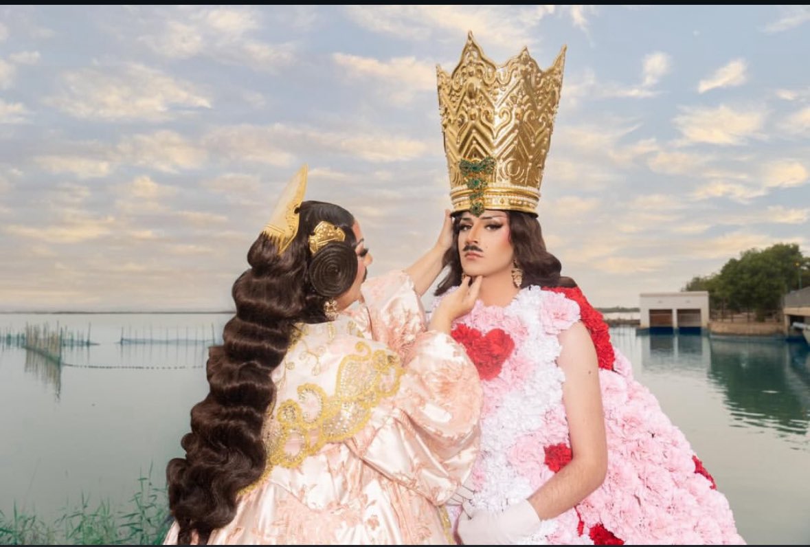 Laca Udilla, in additon to special guest Laco Llares, looks regal in her "Reina De Mi Pueblo Y Madrina" looks for Drag Race España.